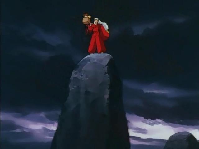 Otaku Gallery  / Anime e Manga / Inu-Yasha / Screen Shots / Episodi / 009 - L`arrivo di Shippo, i fratelli Raiju Hiten e Manten / 198.jpg